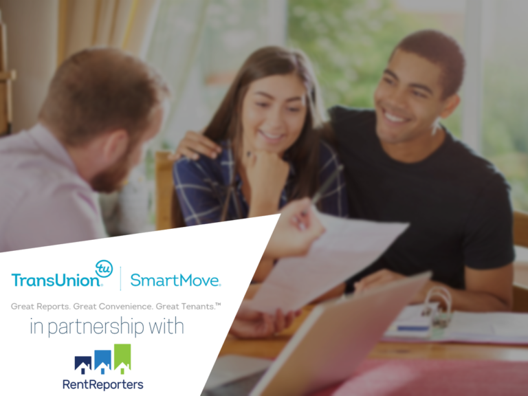 RentReporters Partners with TransUnion SmartMove, Providing Landlords with Easy, Online Tenant Screening