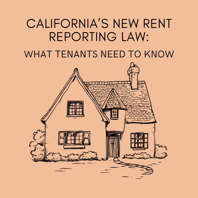 California Rent Reporting Law: What Tenants Need to Know
